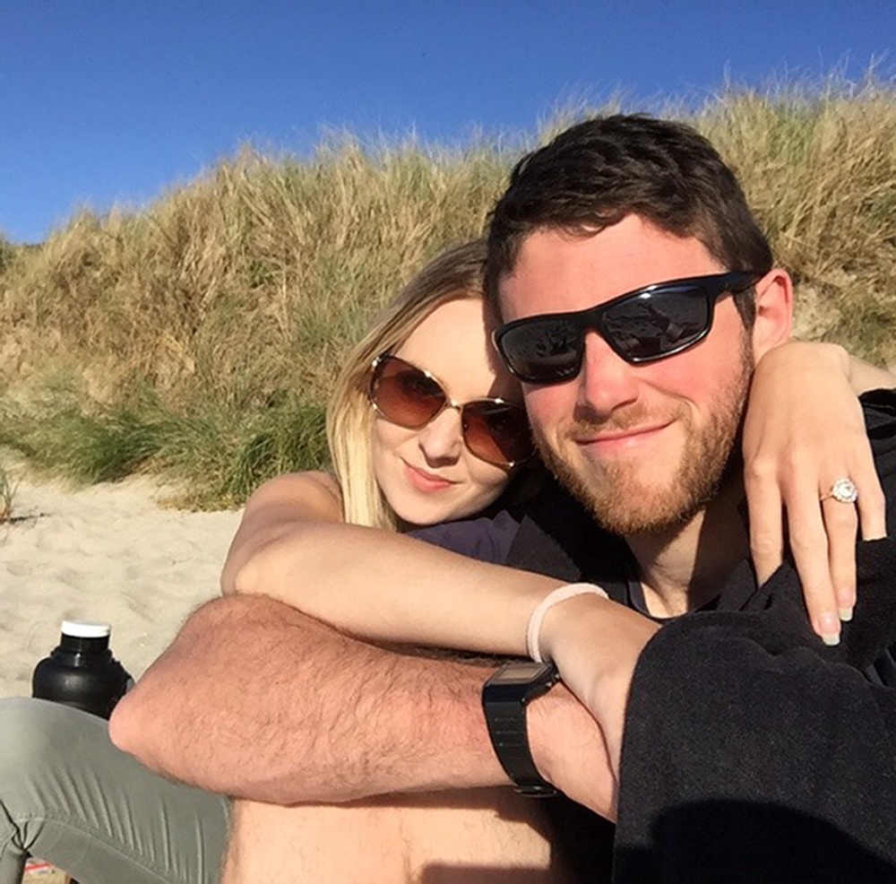 Pc Andrew Harper and his wife, Lissie (Thames Valley Police/PA) (PA Media)
