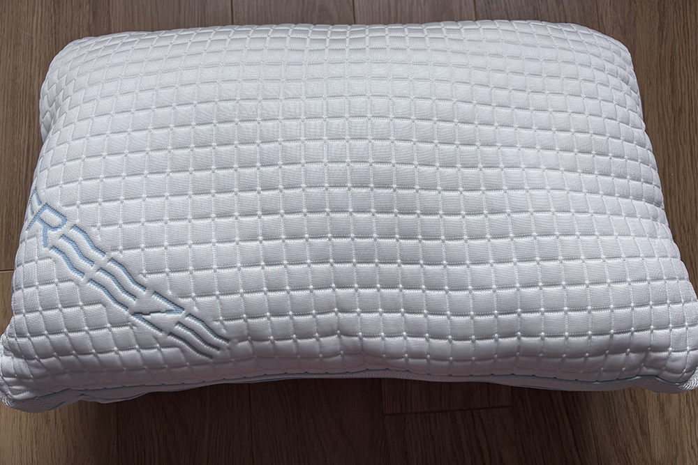 One side has a cool-touch fabric (Siobhan Grogan/The Independent)