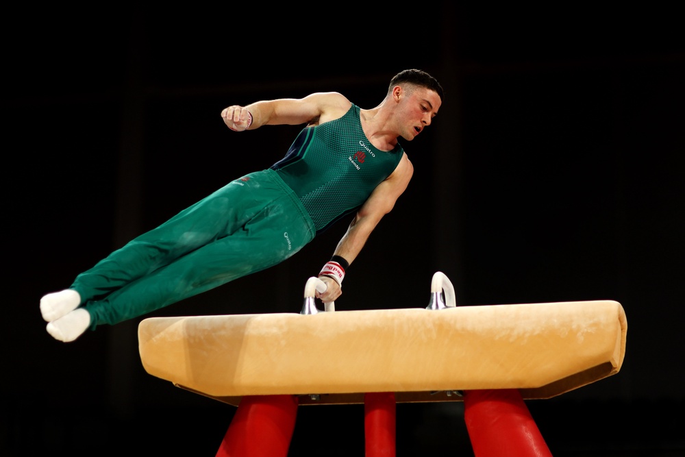 The Games give athletes like Rhys McClenaghan a rare chance to compete for their home country, in his case Northern Ireland (Getty)