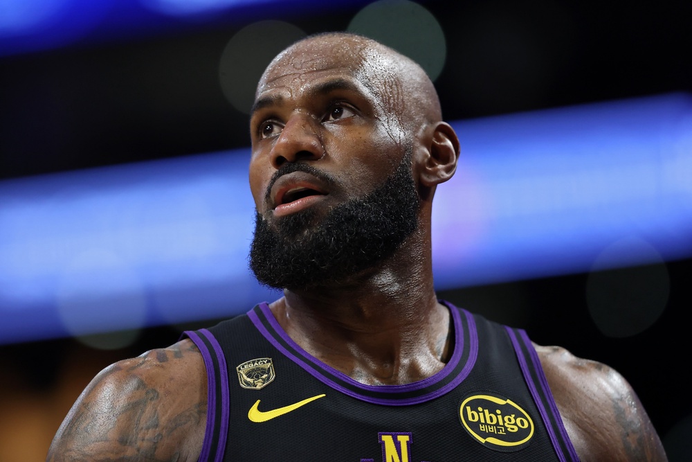 LeBron James is officially a 76er (Getty)