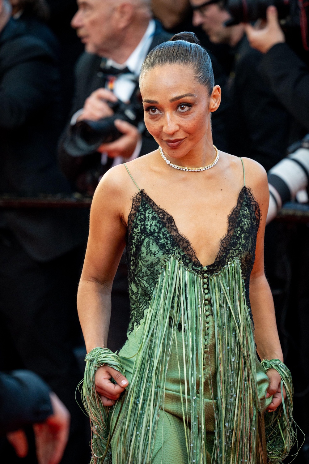 Irish actor Ruth Negga wore a Dior design for this year’s Cannes Film Festival (Alamy/PA)