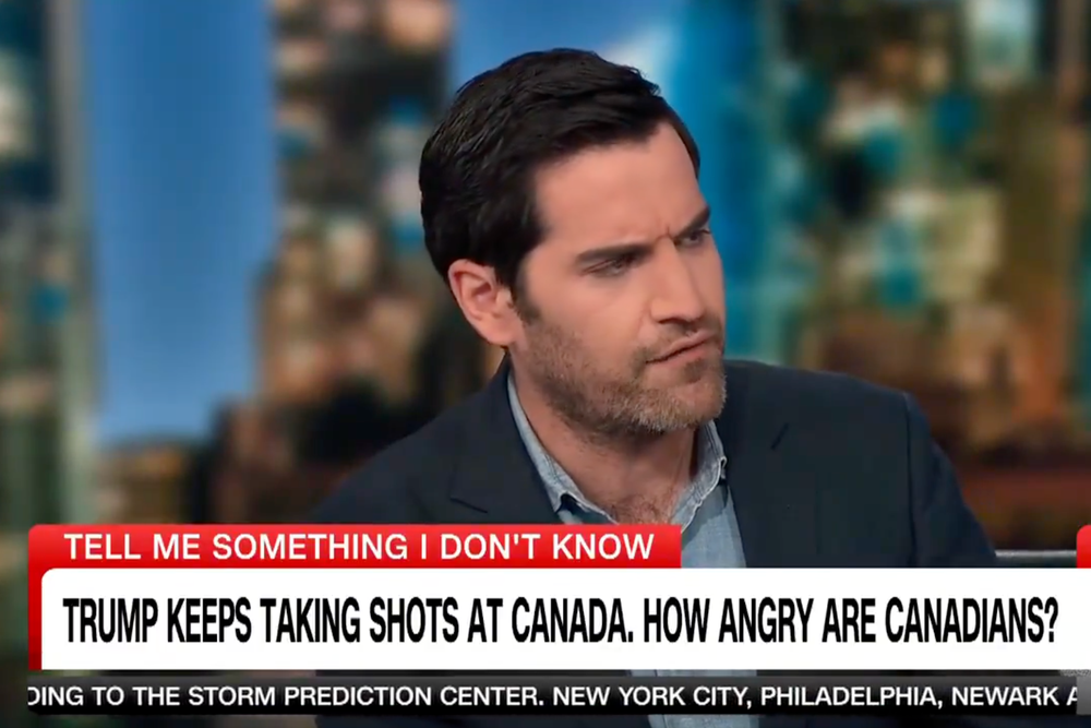 Harry Enten examines the data on anti-Trump sentiment among Canadians on CNN's OutFront with Erin Burnett (CNN)