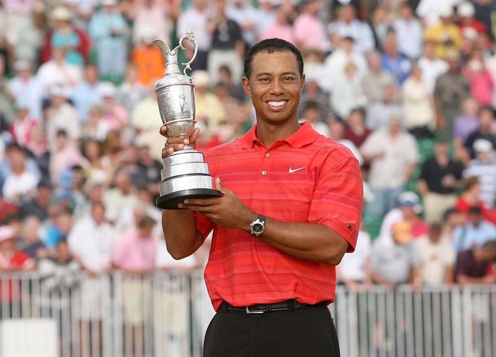Woods won The Open shortly after his father’s death (Peter Byrne/PA) (PA Archive)