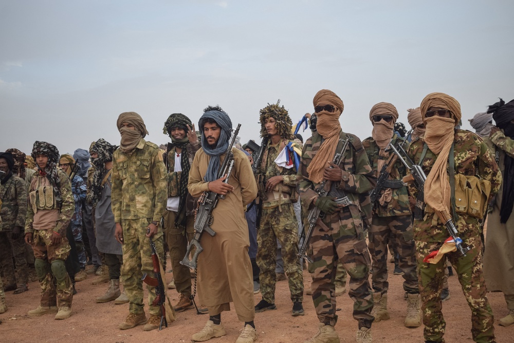 Mali’s junta-controlled government and Russian mercenaries are struggling to combat JNIM and other paramilitary groups like the Azawad Liberation Front (AFP/Getty)