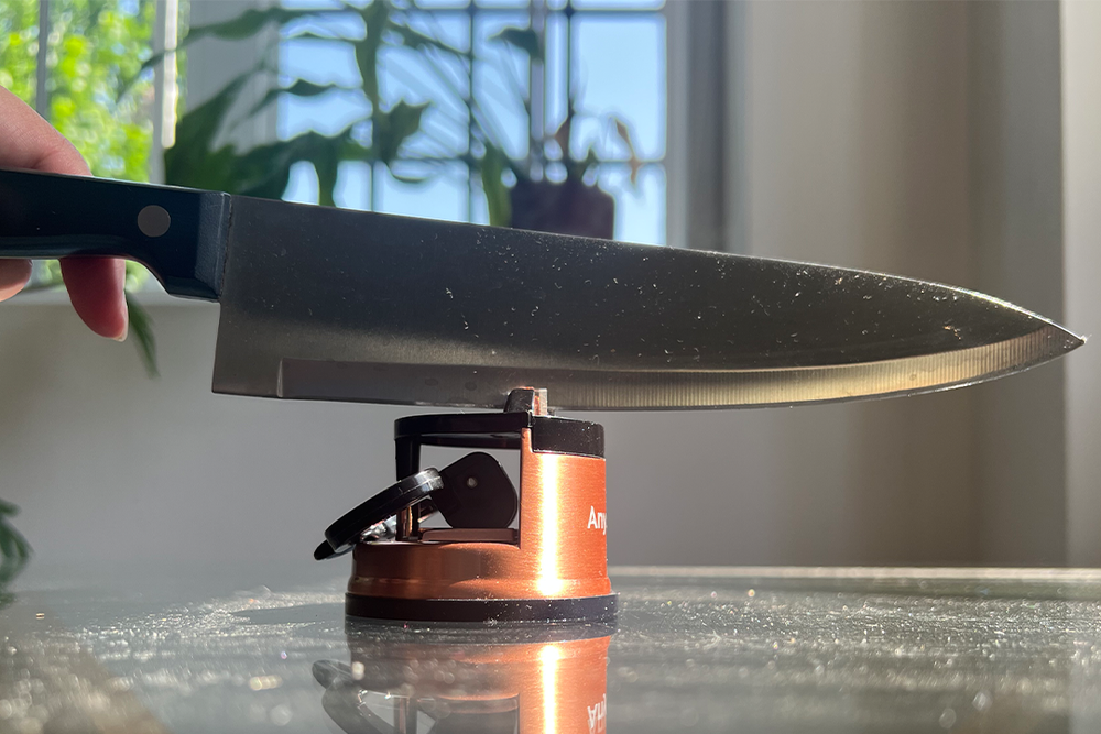 Japanese knife owners should stay clear of this particular model (Kate Ng/The Independent)