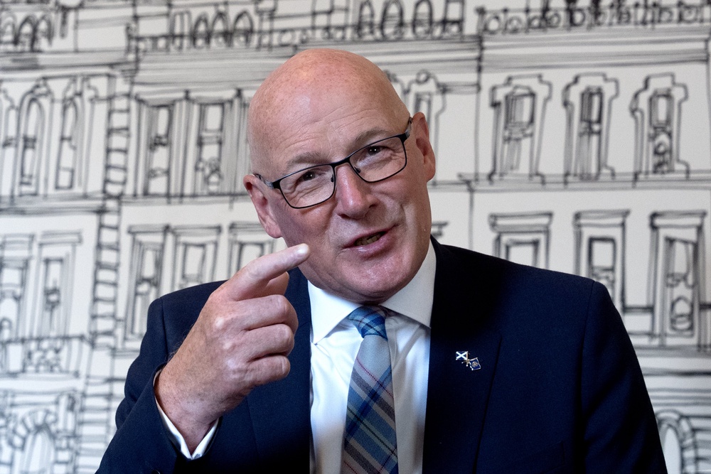 First Minister John Swinney spoke to Andy Burnham over the phone on Tuesday morning (Jane Barlow/PA) (PA Wire)