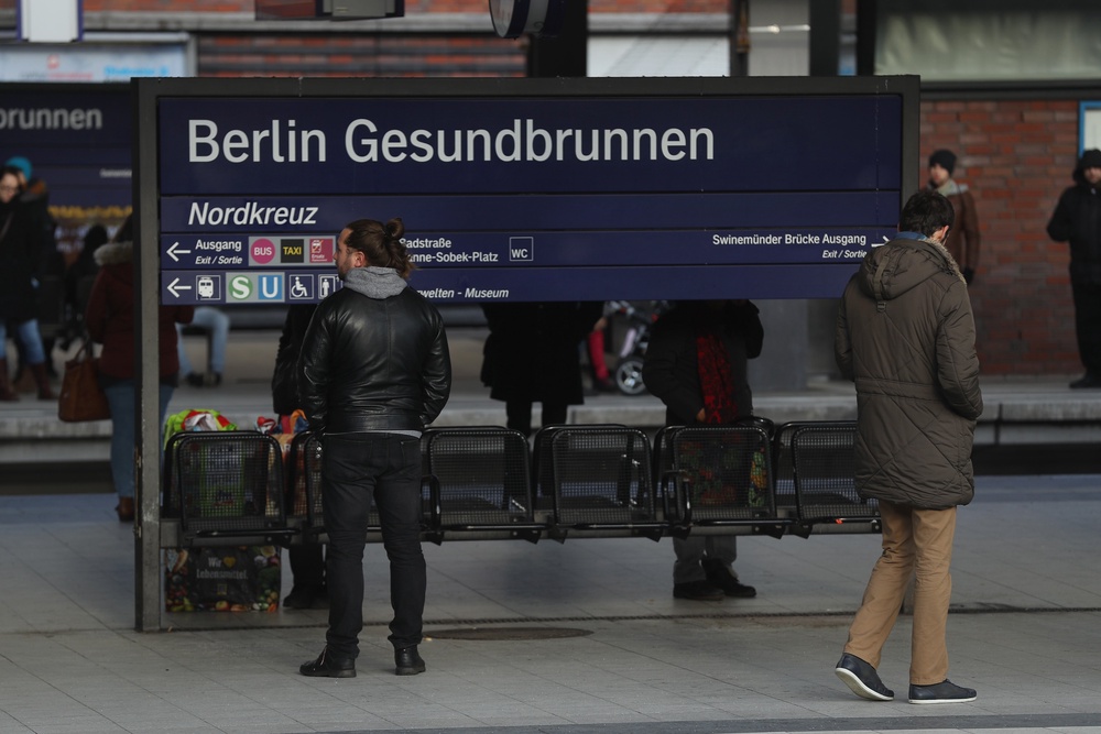 Alcohol will be banned at Berlin's Gesundbrunnen train station from 1 September (Getty)