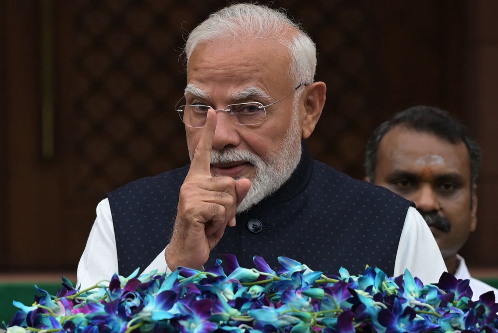 Image from: India ‘cockroach’ protest live: Modi breaks silence on Gen Z movement as demonstrators defy police crackdown