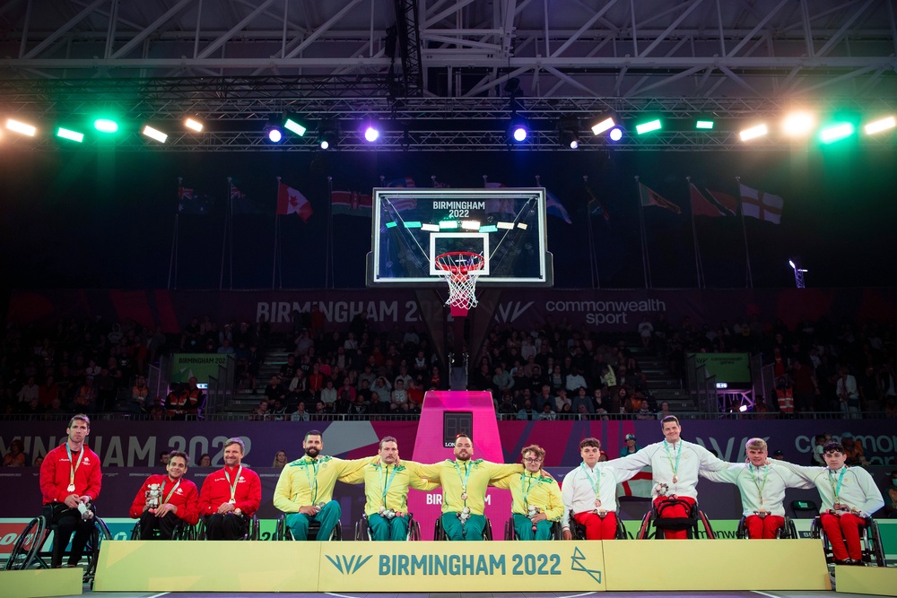 Australia won men's wheelchair basketball gold at Birmingham 2022 (Getty)
