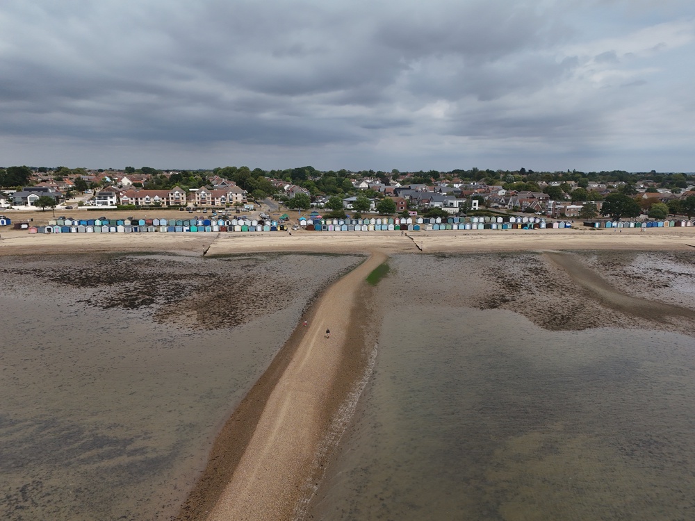 Emergency services were called to the beach on Wednesday evening (PA)