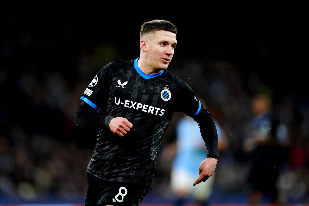 Tzolis scored 43 times in 108 appearances for Club Brugge, and lined up in the Belgians’ 3-0 Champions League defeat to Mikel Arteta’s side last season (PA)
