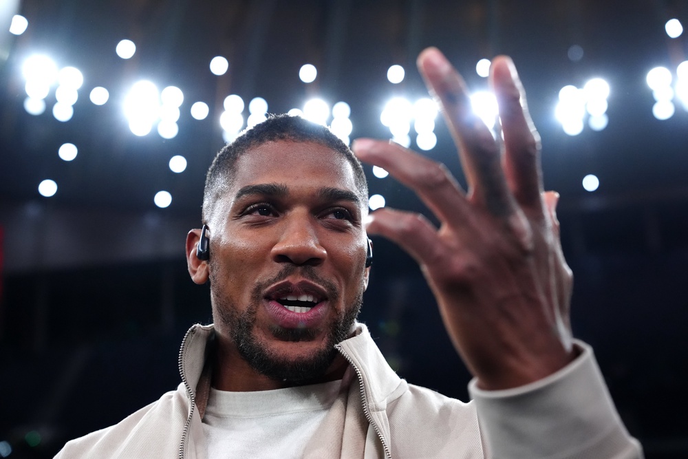 Anthony Joshua is fighting on Saturday (Bradley Collyer/PA) (PA Wire)