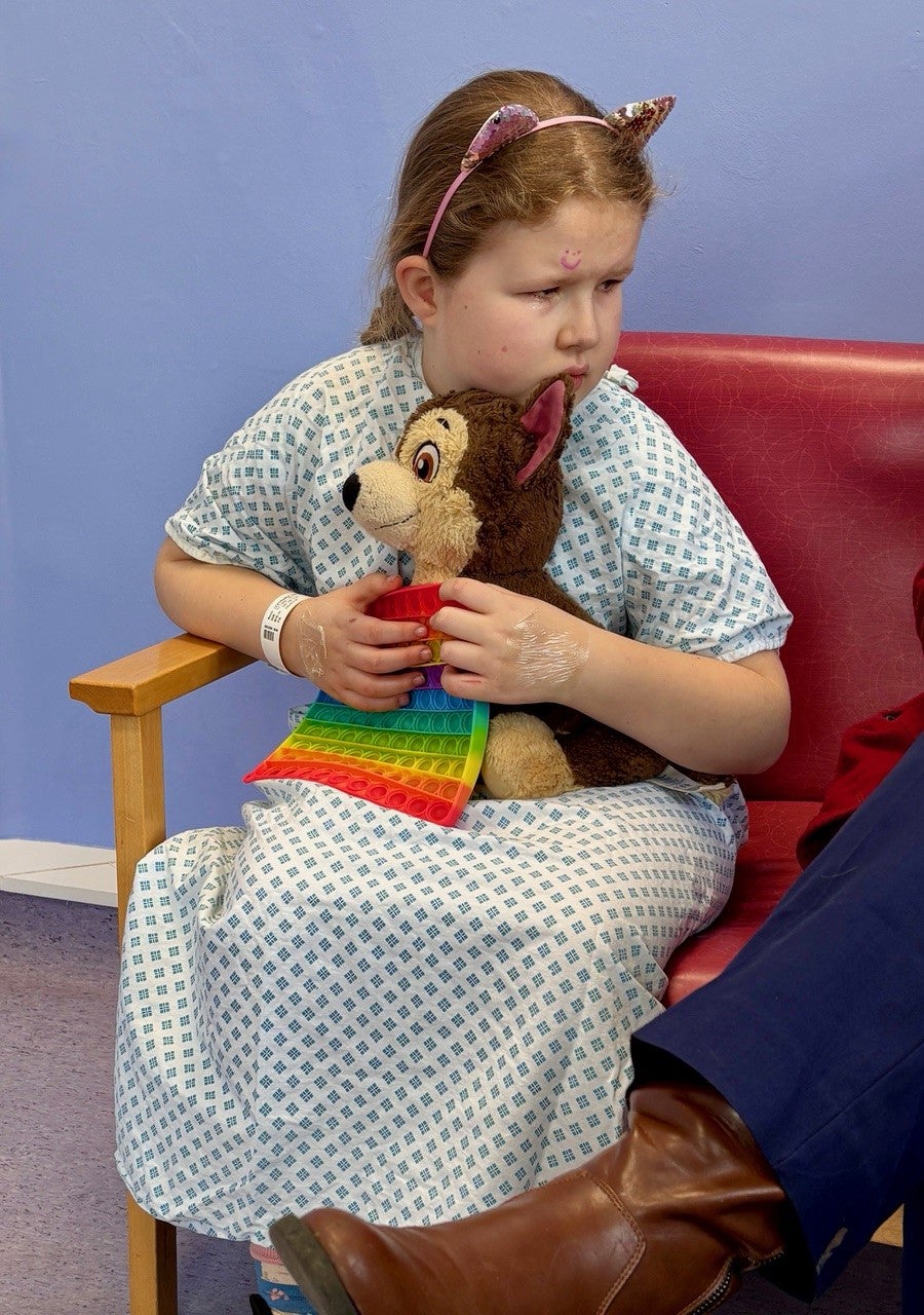Catherine was diagnosed with Bardet-Biedl syndrome (BBS) as a baby (Family handout)