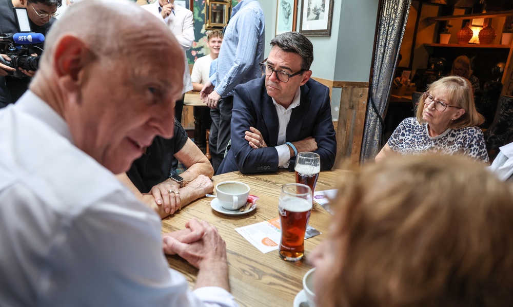 Prime Minister Andy Burnham said pubs ‘need to know that the cavalry is coming’ (Richard Pohle/The Times/PA) (PA Wire)