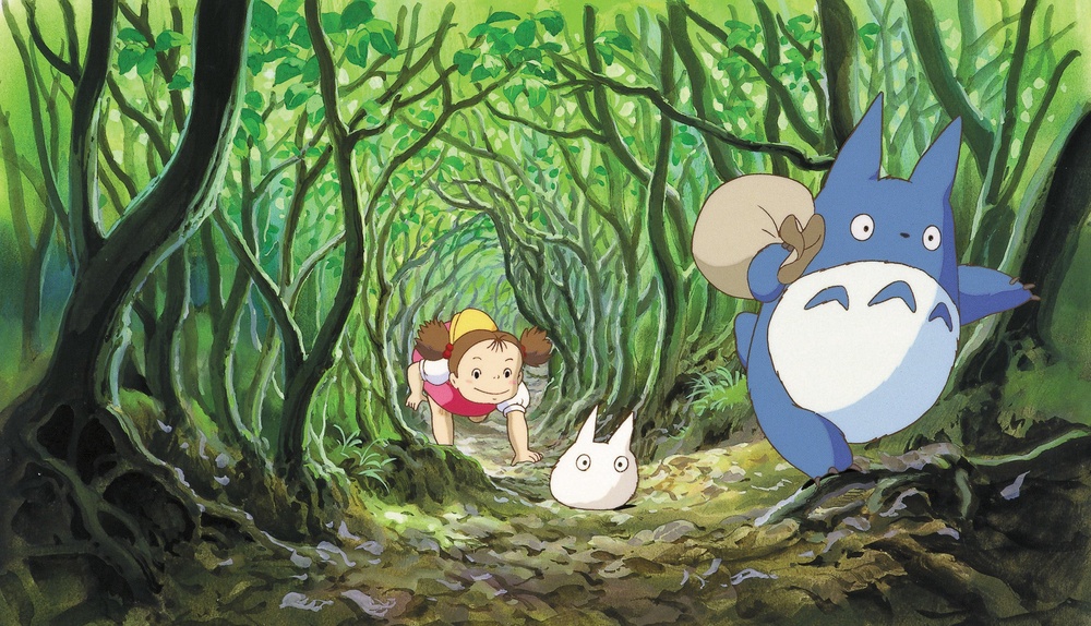 A scene from ‘My Neighbor Totoro’