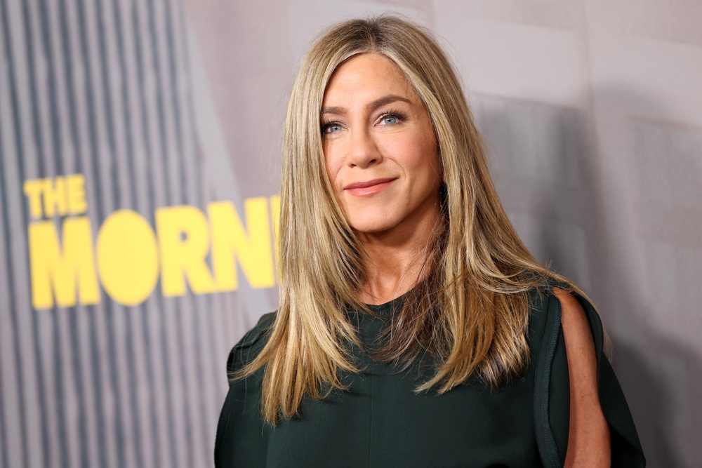 Jennifer Aniston told The Wall Street Journal that she ‘swears by’ weekly peptide injections to battle the effects of aging (Getty)