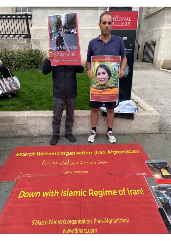 Mostafa Rahmani has been a supporter of an Iranian womens’ rights group since 2012 (Mostafa Rahmani)