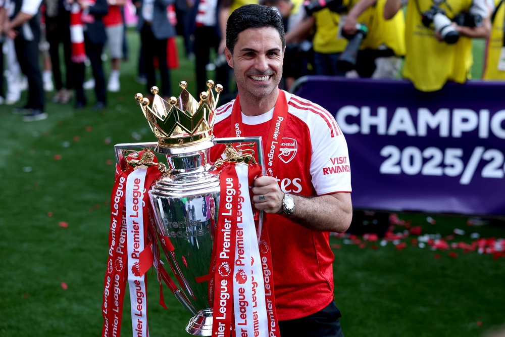 Mikel Arteta transformed Arsenal into Premier League champions (Getty)