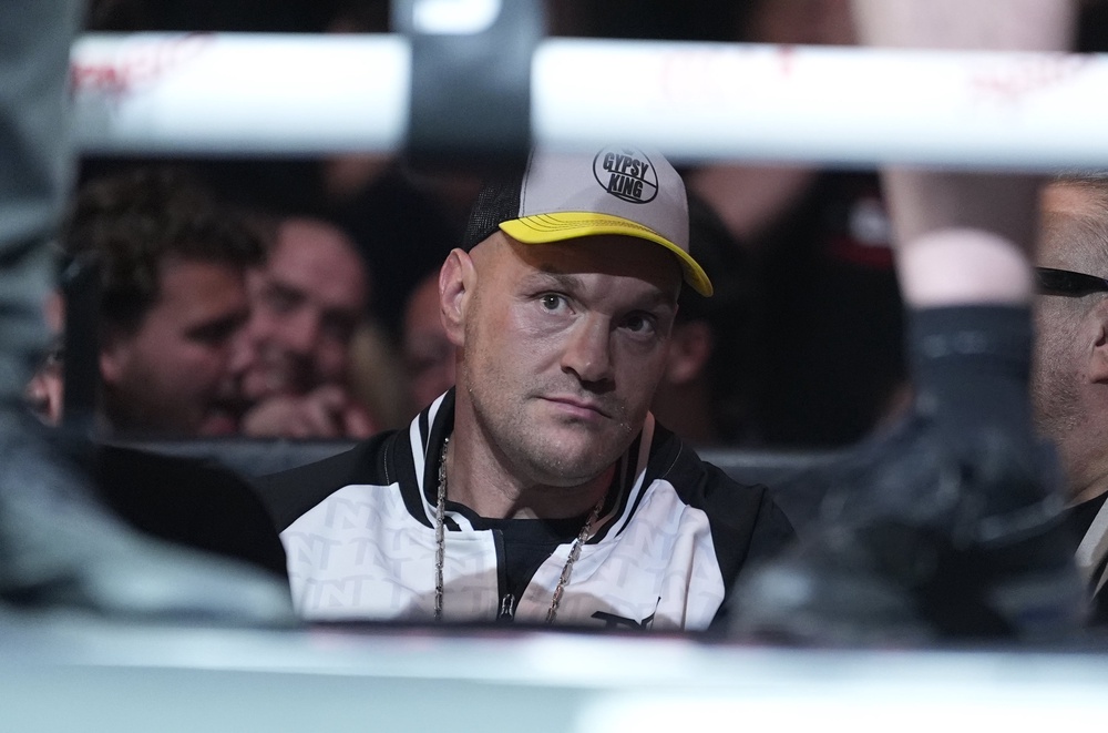 Tyson Fury lurks in the backdrop to Joshua’s fight (Peter Byrne/PA) (PA Wire)