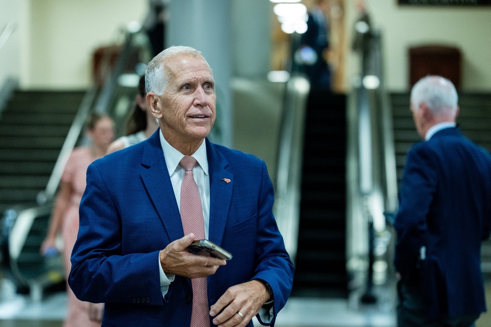 Thom Tillis, a frequent critic of the president, is promising to vote against Blanche’s confirmation if the White House does not agree to rewrite court settlement text to bar it from implementing its planned $1.776 billion ‘weaponization’ fund (Reuters)