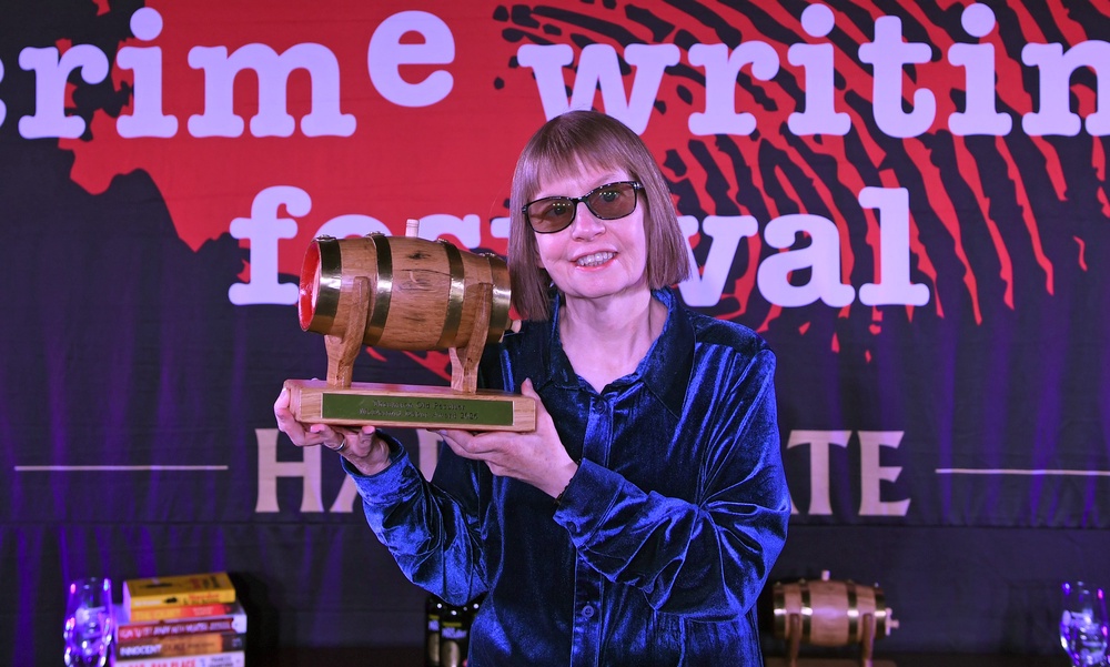 Scottish writer Frances Crawford won the McDermid Debut Award for A Bad, Bad Place (Gerard Binks/PA)