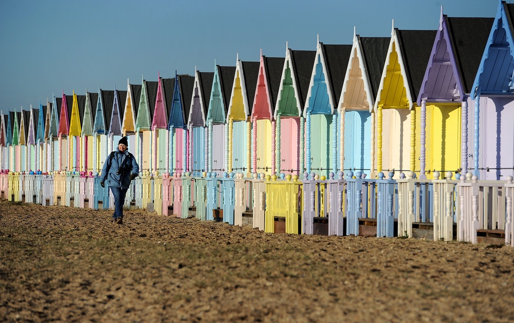 Emergency services were called to West Mersea beach in Essex (PA)