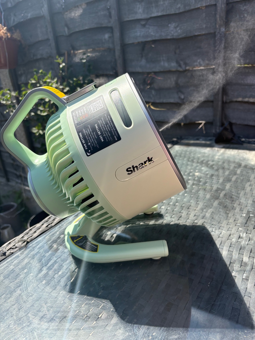Image from: Shark’s flexbreeze hydrogo is the portable fan I’ve been reaching for all summer