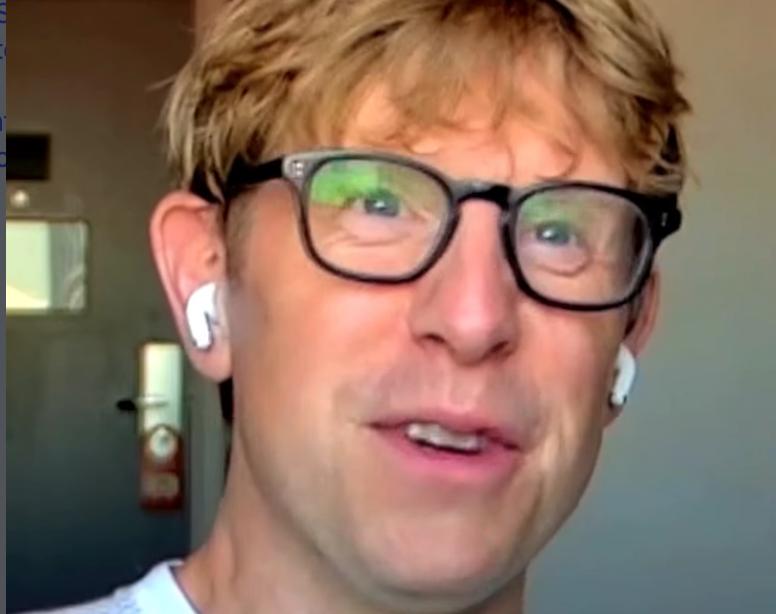 Josh Widdicombe on the 'Parenting Hell' podcast (Instagram: Parenting Hell)