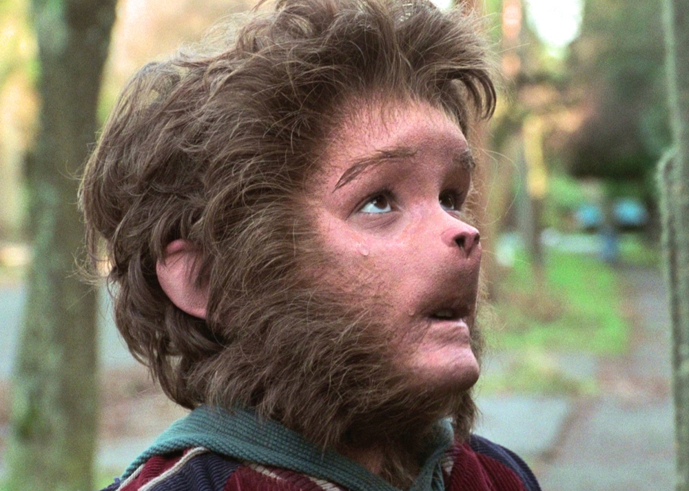 Bradley Pierce's character turns into a monkey in 'Jumanji' (Sony Pictures Releasing)