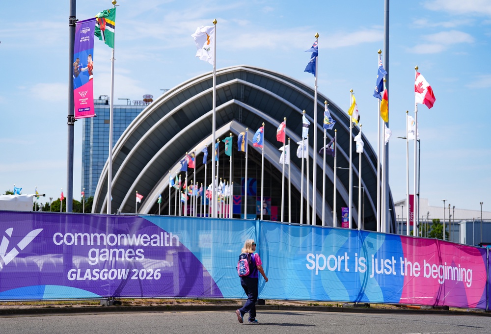 Glasgow is hosting the sporting tournament after Victoria in Australia pulled out. (Andrew Milligan/PA)