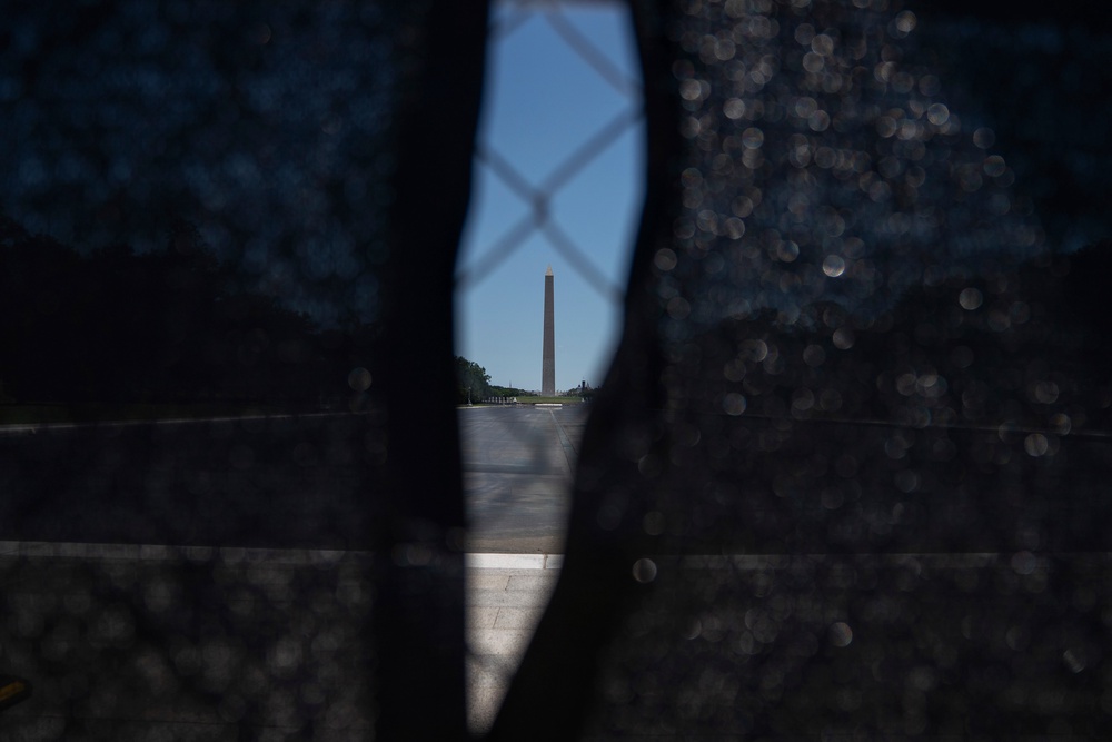 The Trump administration has put a heavy focus on Washington renovation projects, with undertakings including redoing the Reflecting Pool, the Kennedy Center, the parks near the White House, and the White House grounds themselves, where the president is building a new ballroom and helipad (AP)