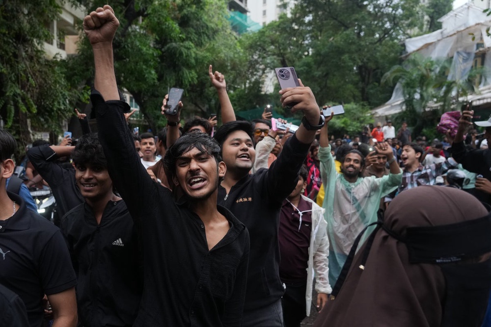 Image from: India ‘cockroach’ protest live: Modi vows ‘strict action’ in midnight video amid calls for nationwide protest