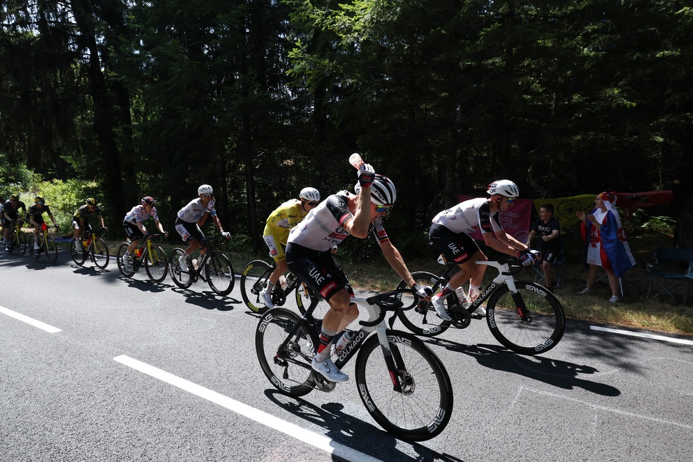 UAE Team Emirates XRG have been hit by illness (Reuters)