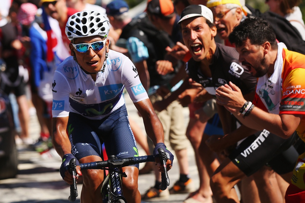 Tour de France fans are afforded remarkably close proximity to the riders (Getty)