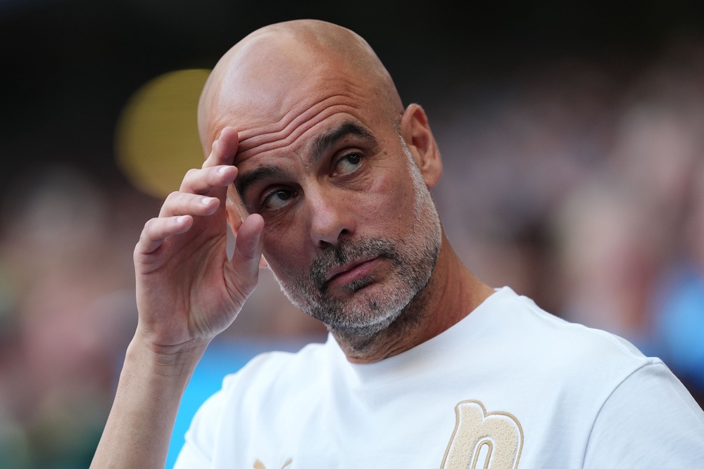 Former Manchester City manager Pep Guardiola previously turned down the Italy job (Martin Rickett/PA) (PA Wire)