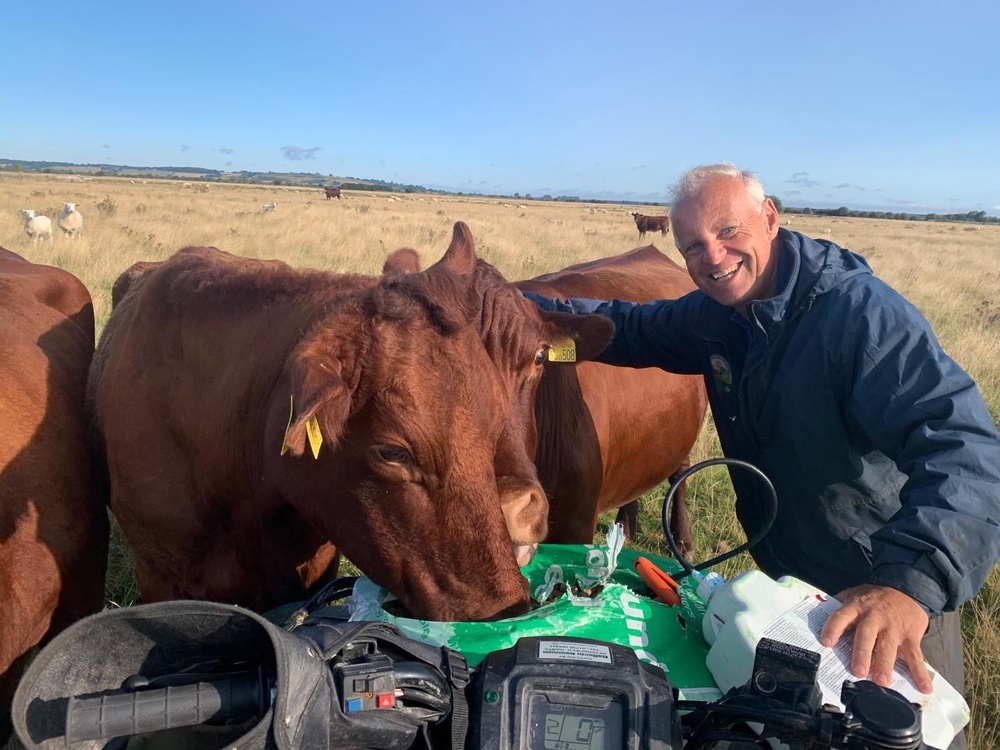 Simon Wright keeps thousands of animals at Lamb Farm in Romney Marsh (Supplied)