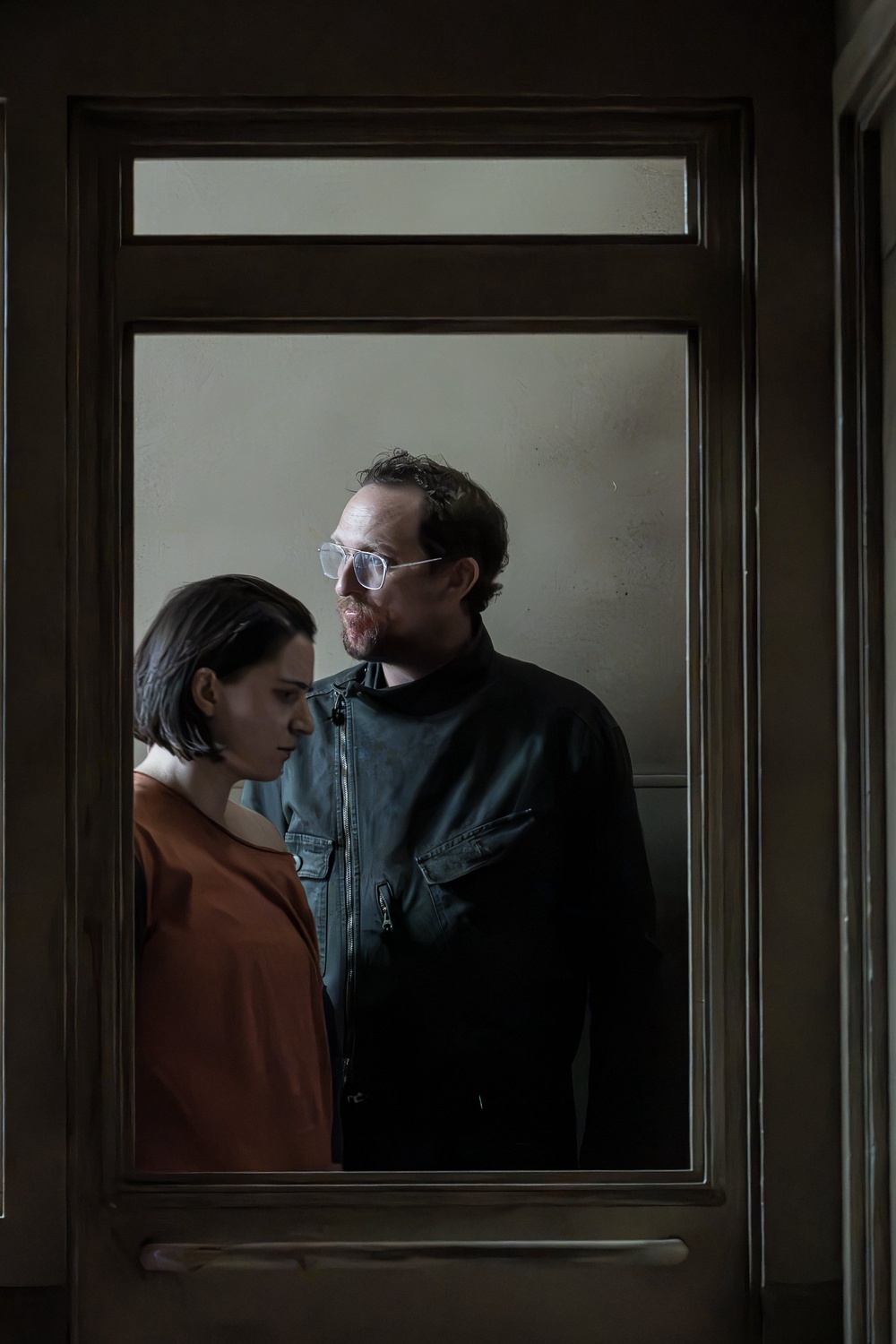 Pearl Chanda and Bill in ‘Cleansed’ (Marc Brenner)