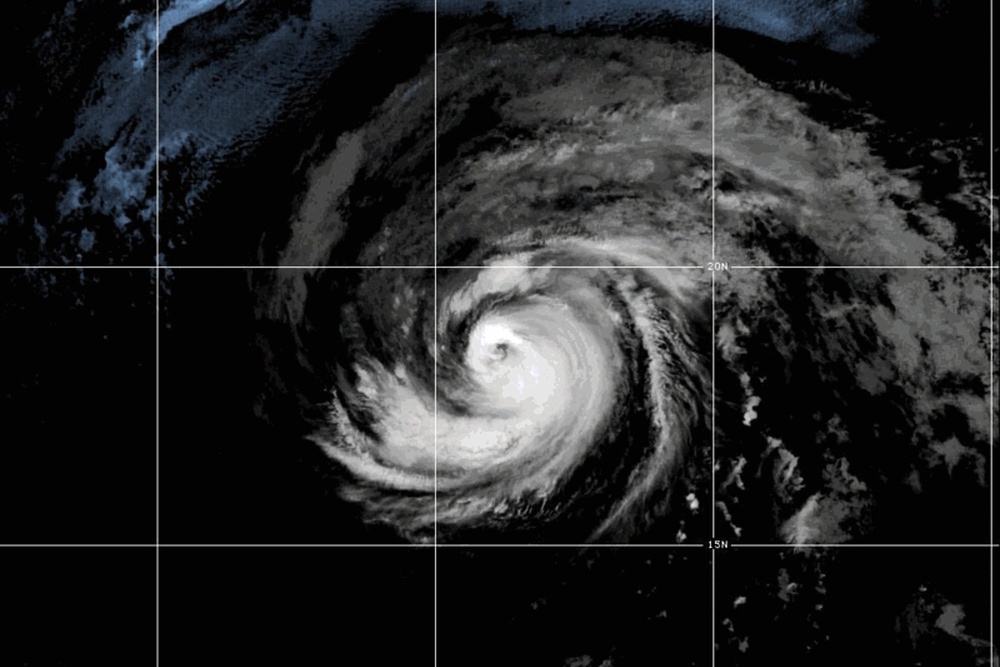 Fausto is set to approach the Hawaiian islands and could also bring severe weather to Southern California (NOAA via AP)