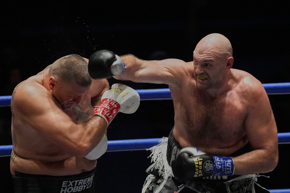 Tyson Fury beat Mariusz Wach in Thailand (PA)