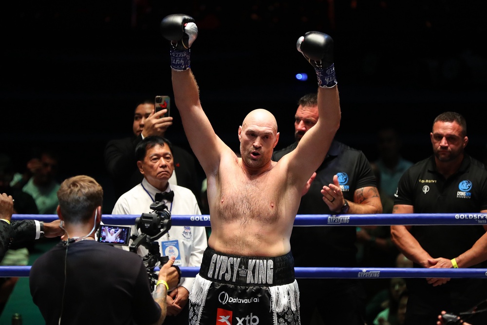 Tyson Fury fought at Pattaya’s Max Muay Thai Stadium in July (Getty)