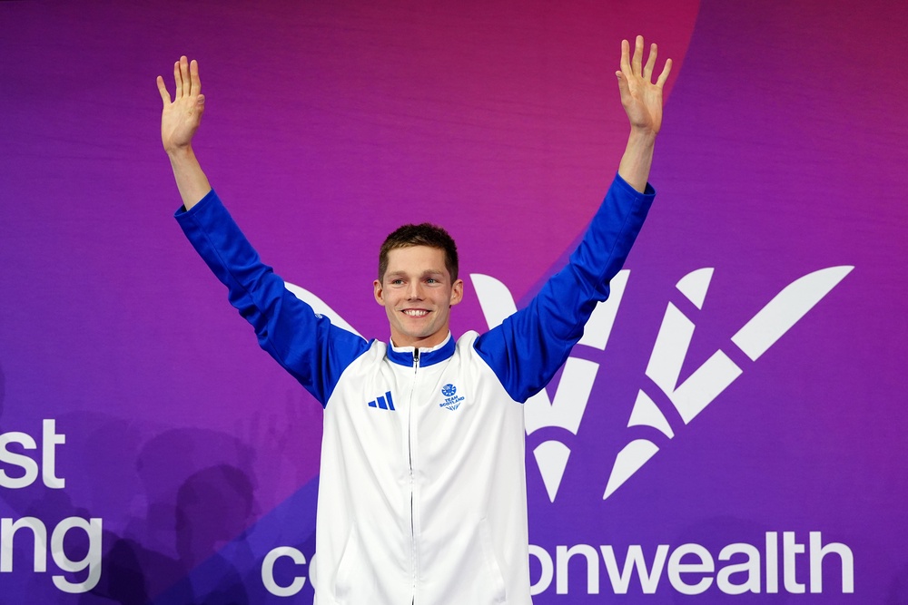 Duncan Scott won gold for Scotland (Owen Humphreys/PA) (PA Wire)