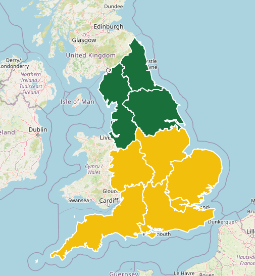 The UKHSA issued heat health alerts from Friday to Sunday (UKHSA)