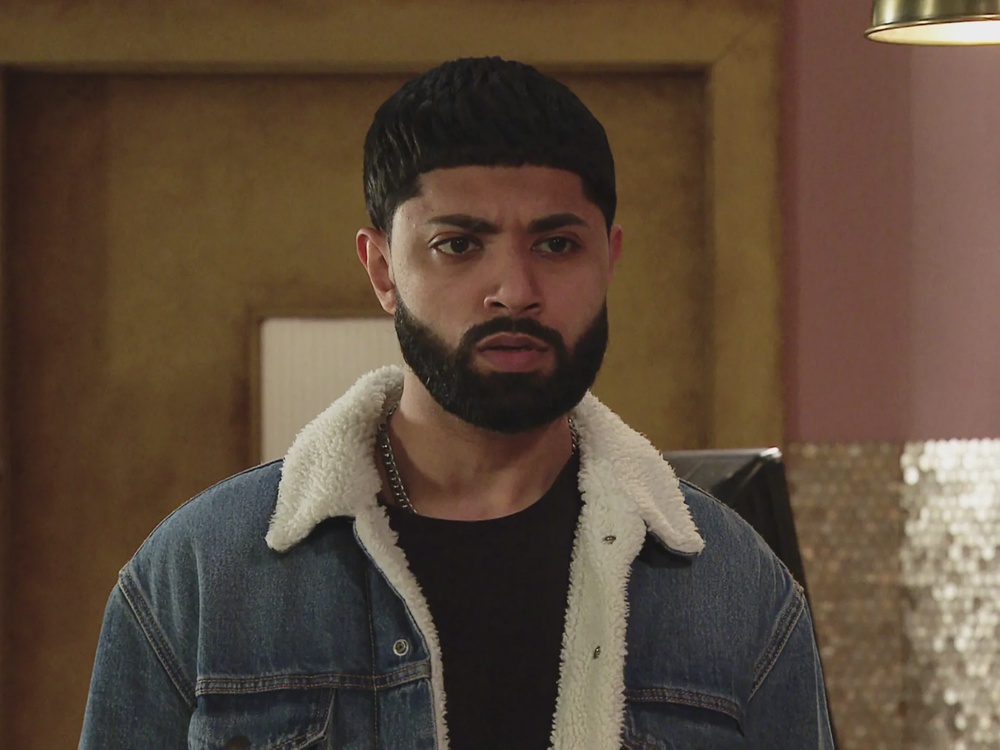 Qasim Akhtar in 'Coronation Street' (ITV)