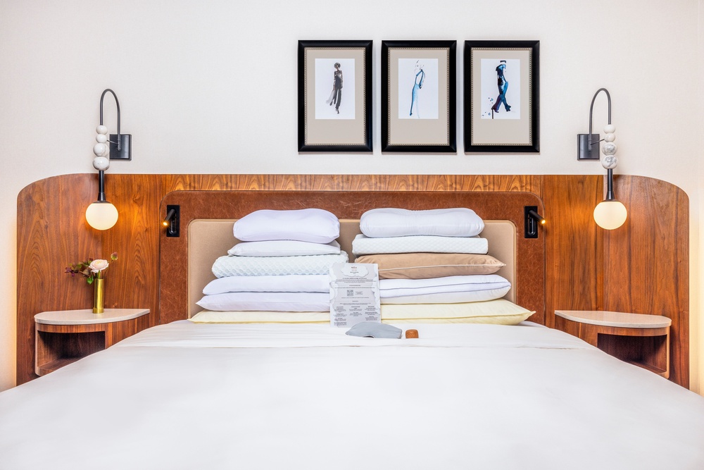 A dream lineup: the pillow menu at The Benjamin Royal Sonesta (The Benjamin Royal Sonesta)