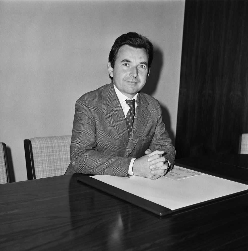 John Horam, pictured in 1976 when he was Labour's Parliamentary Under-Secretary of State for Transport (Getty)