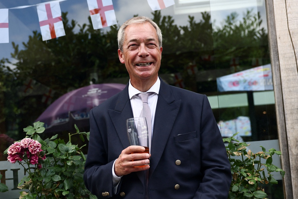 Nigel Farage and Reform have not been invited to the summit (Reuters)