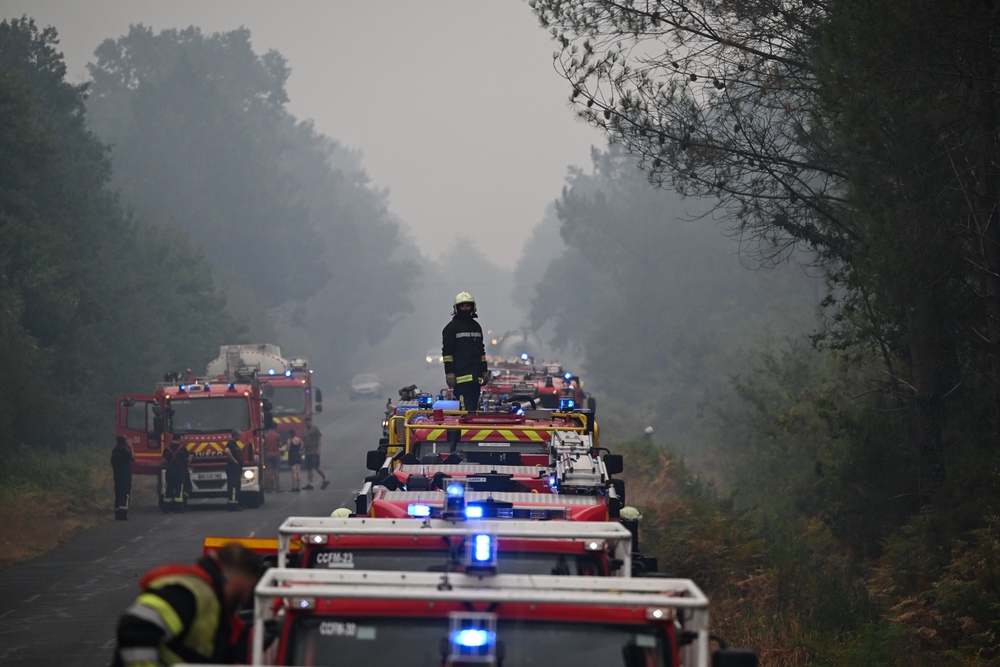 Image from: Europe wildfires latest: One dead as ‘apocalyptic’ blazes in Spain and France force 280,000 to be evacuated