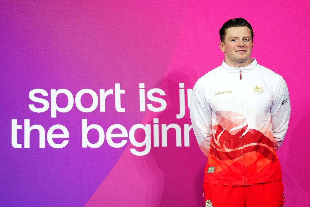 He had to settle for bronze behind Sam Williamson of Australia and Jersey’s Filip Nowacki (PA)