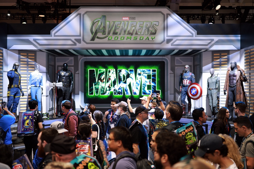 Attendees at the Marvel's 
