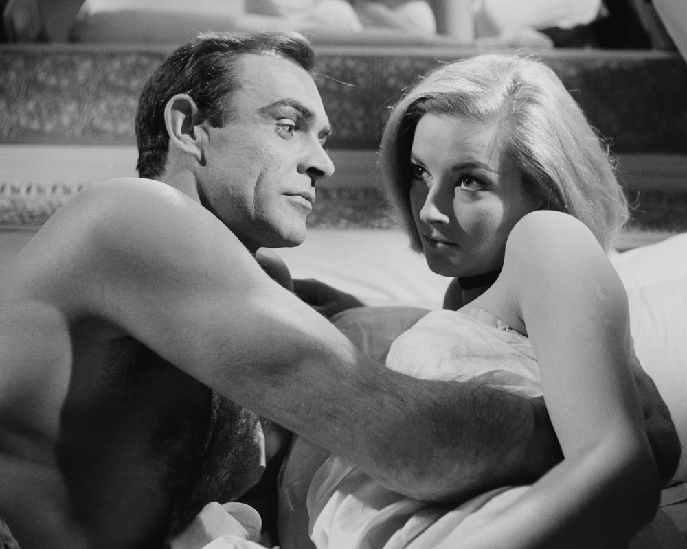 Connery and Daniela Bianchi in 'From Russia With Love' (Getty)
